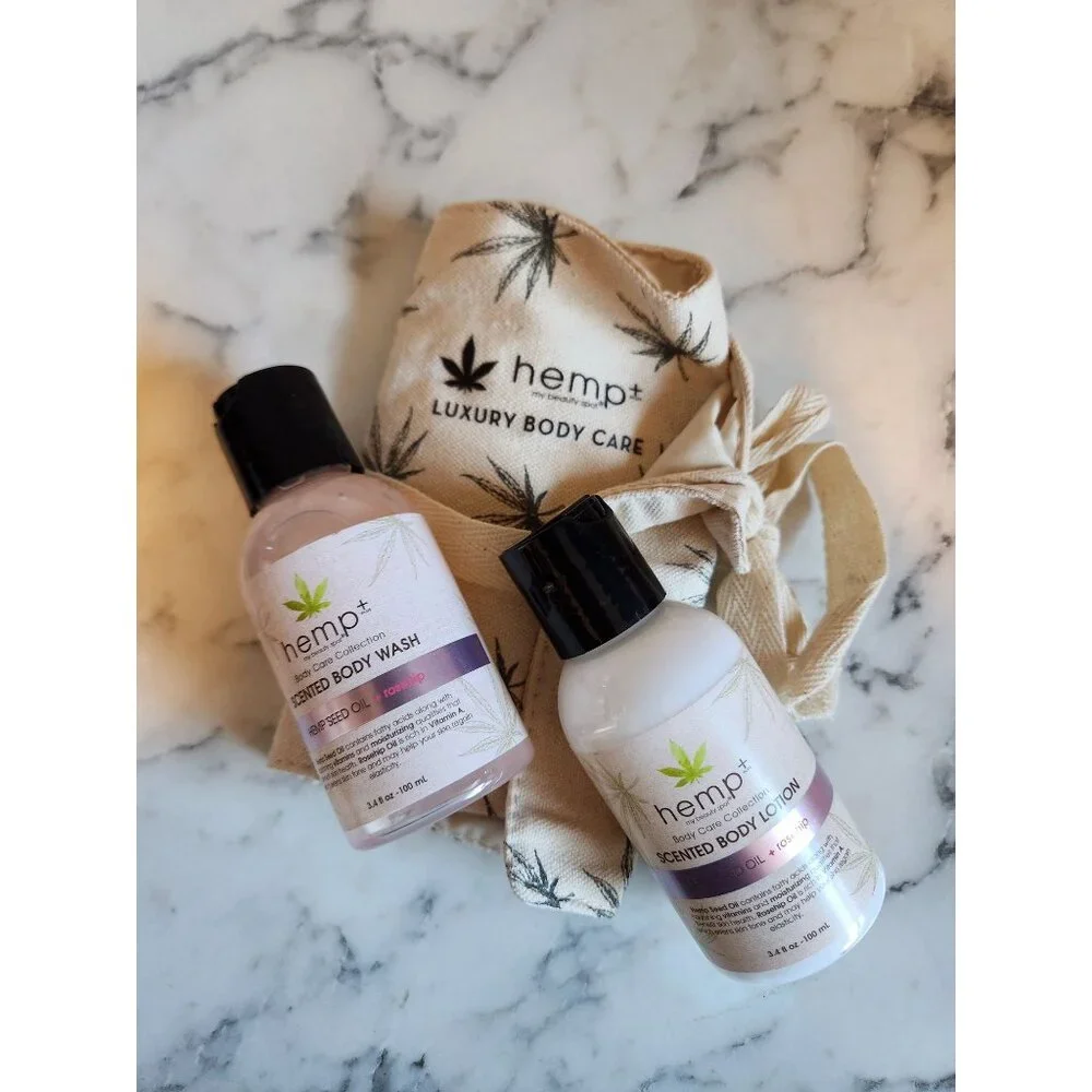 My Beauty Spot Scented Body Wash & Body Lotion Set Rosehip 3.4 Fl Oz Each